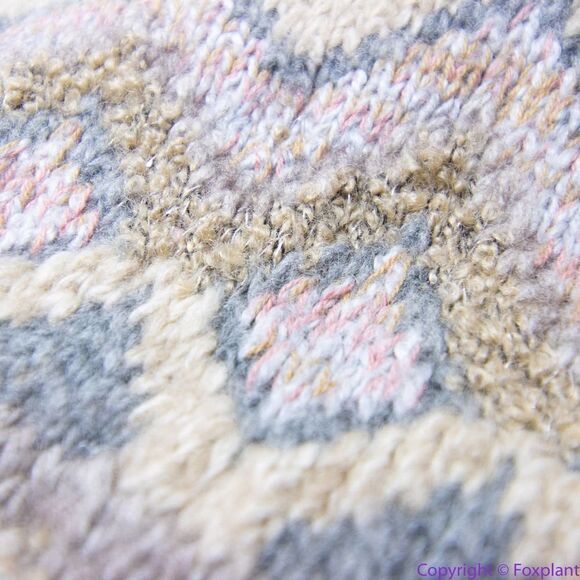 NEW Chico's Cable Yarn Wool Blend Fair Isle Tan Sweater, L - Picture 9 of 16